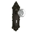 thumbnail image 3 of nostalgic warehouse waldorf door knob with victorian plate, 3 of 5