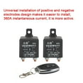 thumbnail image 4 of TFixol Car Auto Universal Wireless Remotes Control Battery Switch Intelligent Switch Relay Car Battery Disconnect Cut Off Isolator Switch, 4 of 6