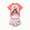 Orange, variant on Disney Disney Princess Toddler Girl 2pcs Ariel/Rapunzel/Belle Cosplay Puff-sleeve Top And Skirt UPF 50+ Swimsuit