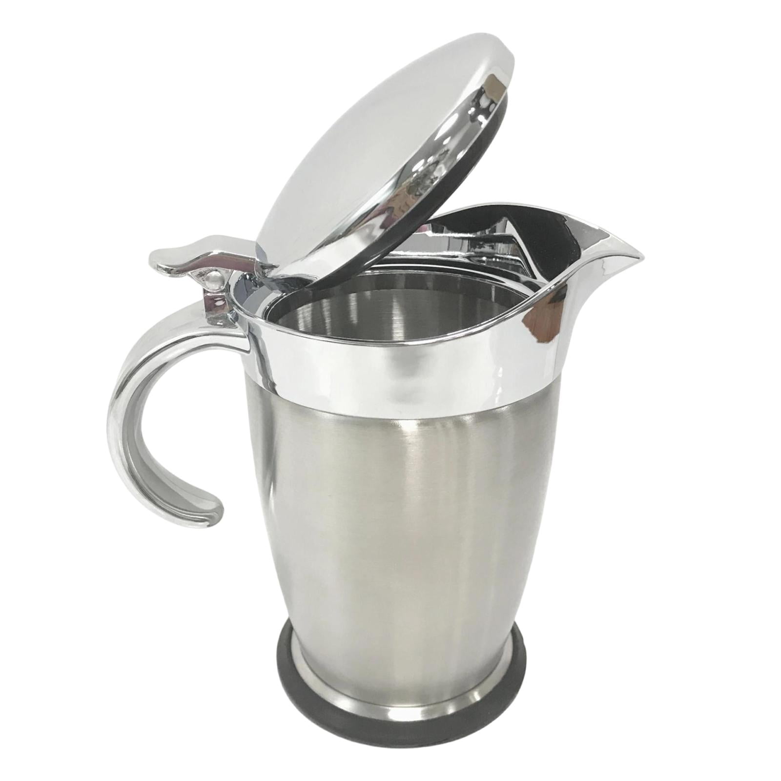 Sauce Jug Gravy Pitcher Thermal Pot Double Insulated Stainless Steel Design for Home Kitchen Restaurant Use