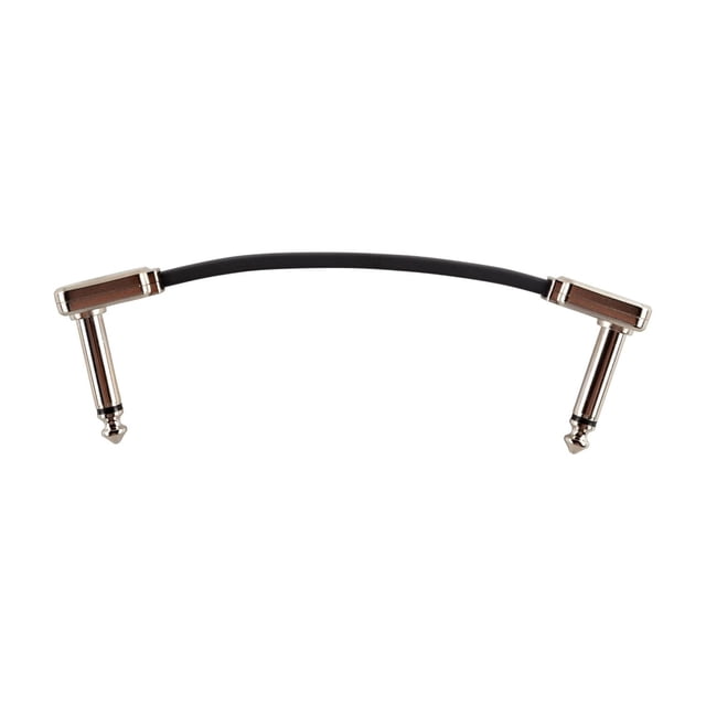 Patch Cable Ernie Ball P06225 - Cinta plana (3 cm), color negro