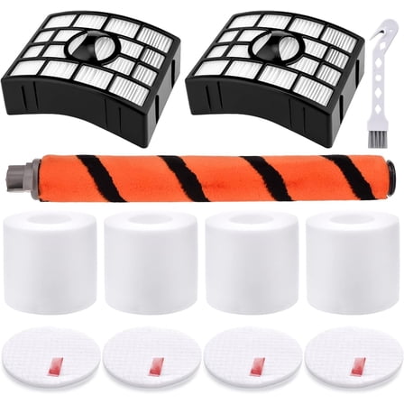 Filter Replacement for Shark APEX DuoClean Lift-Away Vacuum Parts Filters AZ1000W AZ1000 AZ1002 AX950 AX951, Compare to Part XFF650 & XHF650 & 1173FT950