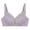 Purple, variant on dmqupv Womens Bras Pack Push Up Women's Minimizer Bras Comfort Cushion Strap Wirefree Full Coverage Large Bust Non-Padded Bra Beige XXL