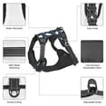thumbnail image 6 of Fotbe Rabbit And Flower Pattern Dog Harness, No-Pull Pet Harness with 2 Leash Clips, Adjustable Soft Padded Dog Vest with Easy Control Handle for Large Dogs-Medium, 6 of 6