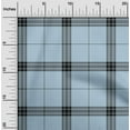 thumbnail image 1 of oneOone Georgette Viscose Fabric Tartan Check Print Fabric BTY 42 Inch Wide, 1 of 4