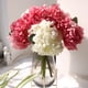 thumbnail image 3 of Ramo de peonía de seda artificial | Flores falsas para la decoración del hogar y la boda | 35CM Longitud | Diámetro de la cabeza de la flor de 16 cm | Vibrante decoración nupcial y de San Valentín |, 3 of 4