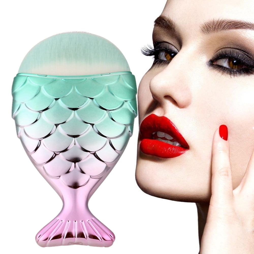 Forever Tops Concealer Sponge with Handle Natural Light Boars Hair Brush Foundation Organizer Eye Makeup Brush Foundation Blending Brush with Makeup Brush Kits for Teenagers Make up