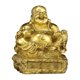 thumbnail image 1 of Estatua de Buda sonriente, adorno Fenshui, decoración del hogar, escultura de estatuilla de latón para oficina, granja, entrada, inauguración de la 20cmx21cmx25cm, 1 of 8