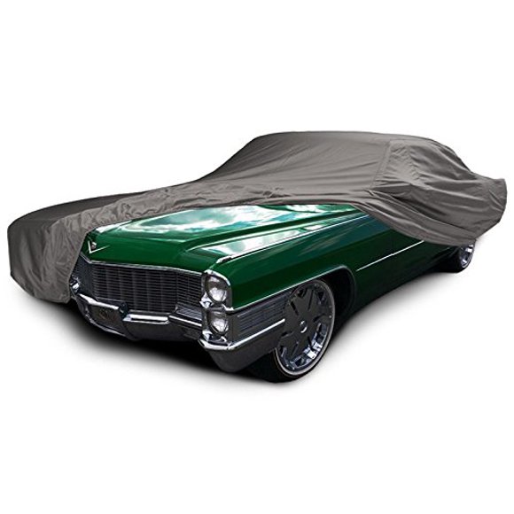 CarsCover Custom Fit 1963-1977 Cadillac DeVille Car Cover Ironshield Leatherette All Weatherproof De Ville Waterproof 100% Block Sun, Rain, Dust