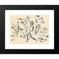 thumbnail image 2 of August Macke 24x19 Black Modern Framed Museum Art Print Titled - Scene from 1001 Night (1913), 2 of 5