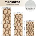 thumbnail image 4 of Cute Hedgehog Pattern Kitchen Rugs Sets Of 3,Kitchen Runner Rugs Non Skid Washable,Decorative Kitchen Floor Mats for Kitchen,Sink,Laundry,17"x30"+ 17"x47" + 17"x59", 4 of 6