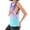 Dark Purple, variant on Womens Post Surgery Shirts Shoulder Snap-Access Recovery Tear Away Casual Gradient Tank Tops Lightweight Breathable Rotator Cuff Sleeveless Shirts Purple XL
