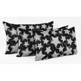 thumbnail image 3 of Vargottam Lumbar Pillow Cover - Decorative Pillow Covers20x12 Inches,PrintedWhite & BlackThemePillowcase, DecorativeLumbarCushionCovers, 3 of 4