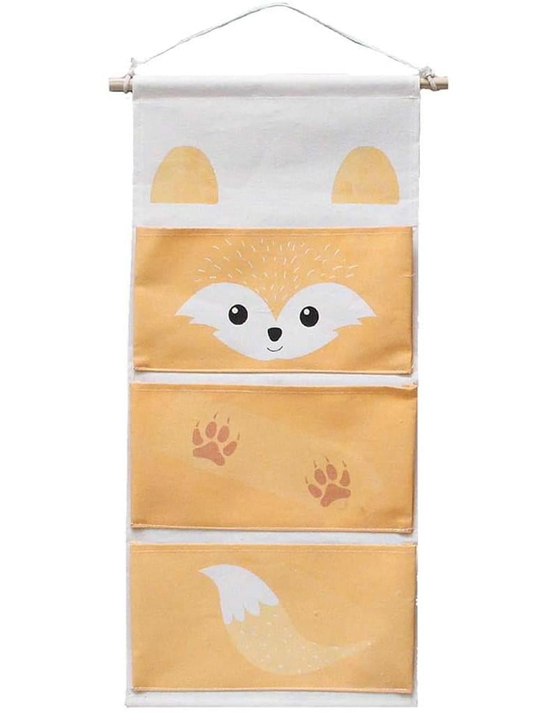 Cute Hanging Storage System - Hanging Wall Organiser With 3 Pockets -  Storage Bag For Children'S Bedrooms Or Doors - Walmart.com