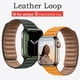 thumbnail image 2 of Correa de cuero para Apple Watch Ultra band 49mm 44 40MM 42mm Pulsera de bucle magnético original iWatch Series 8 7 6 SE 5 4 45MM 41mm Tan Jianjun unisex, 2 of 2