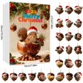 thumbnail image 4 of CJiaWei Animal Warm 2025 Animal 24 Piece Creature Advent Calendar (2D Flat), 4 of 5