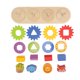 thumbnail image 3 of Juego de clasificación de engranajes para niños pequeños, juego de engranajes para niños pequeños, juguetes para engranajes para niños pequeños, juguetes educativos para niños pequeños, construidos para durar, 3 of 8