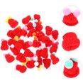 thumbnail image 1 of LOLIPPYY 30Set Decorative Mini Caps for DIY Craft Accessories Christmas Style, 1 of 8