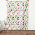 thumbnail image 4 of Ambesonne Animal Fabric by the Yard Upholstery, Colorful Savannah Fauna Art, 10 Yards, Multicolor, 4 of 5