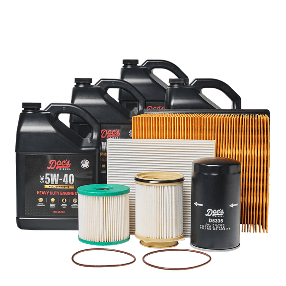 Doc's Diesel Ram 6.7L Cummins 5W-40 Full Synthetic Oil Filter Maintenance Kit 2019-2024