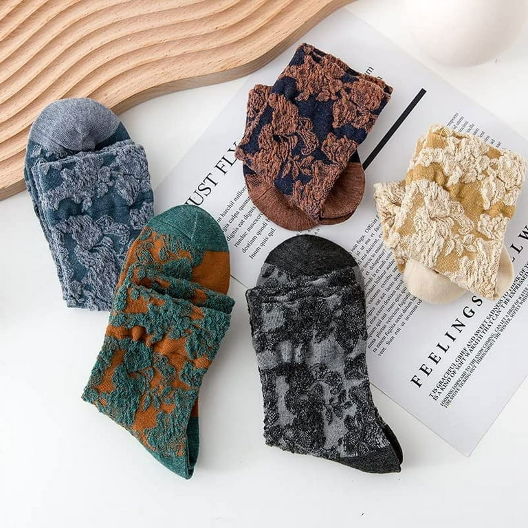 green emerald velvet dress EMBROIDERED SOCKS – ALV Jewels main image 1