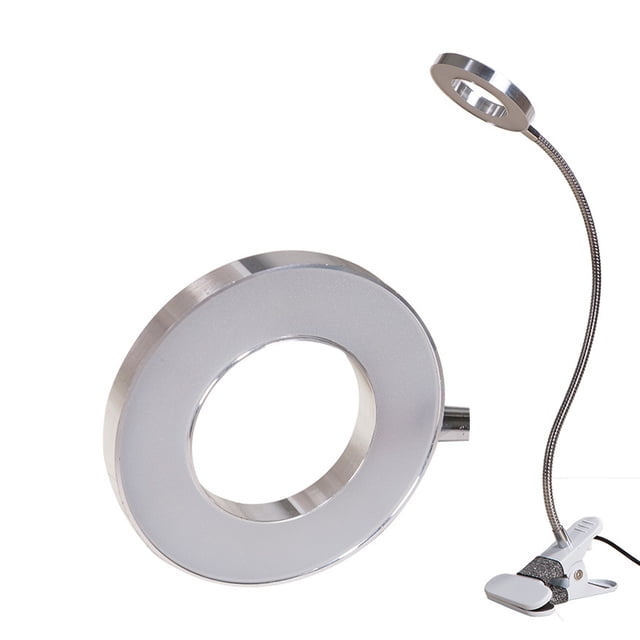 Lámpara de mesa Irfora Profashional Lámpara de escritorio flexible LED Beads Light Gooseneck Night Light con abrazadera para libro de lectura Nail Art Irfora Lámpara de mesa