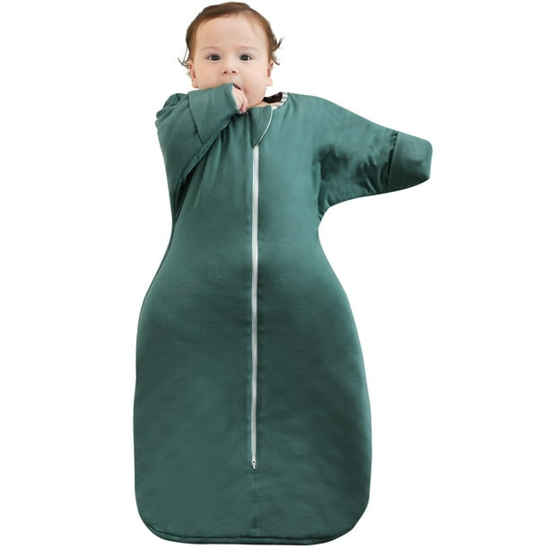 Saco de Dormir para Bebé Aomloge 2.5 TOG Mezcla de Bambú 3-6 Meses