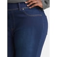 thumbnail image 5 of Terra & Sky Women's Plus Size High Rise Jeggings, 2-Pack, 28" Inseam, Sizes 0X-5X, 5 of 7