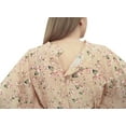 thumbnail image 2 of Bimba Moms Kimono Sleeve Floral Print Beige Maxi Dress Maternity Kaftan-16, 2 of 6
