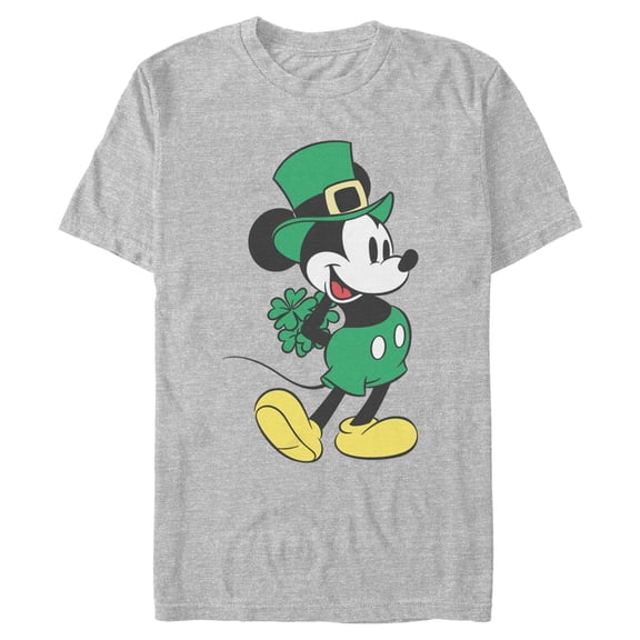 Mens Mickey & Friends A Bunch of Clovers T Shirt