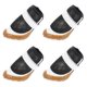 thumbnail image 3 of Small Dog Shoes Dog Feet Covers Hollow Mesh Design Indoor Use Non-slip 4Set, 3 of 4