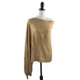 thumbnail image 4 of Styles I Love Women Ultra Soft Knit Poncho Sweater Pullover Cardigan Lightweight Wrap Topper for All Season (Camel), 4 of 7