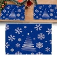thumbnail image 2 of Gnwei Christmas Decoration - Christmas Placemats, 11.8x15.7 Inch Red Candy Table Mats, Seasonal Winter Xmas Holiday Table Decors for Home Kitchen Dining Party Decoration, 2 of 7