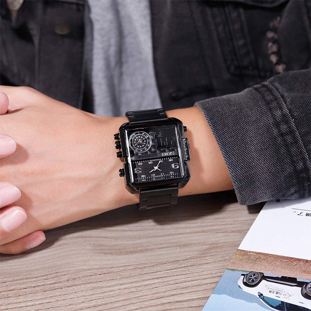 Skmei square on sale watch