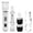 White, variant on 4 In 1 Waterproof Pet Grooming Kit, Pink Cordless Dog Cat Hair Clipper Trimmer with Nail Clipper & File, Professional Pet Grooming Tool for Dogs Cats Small Pets