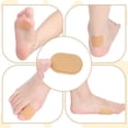 thumbnail image 5 of Jinsinto 30 Pcs Felt Callus Pads Metatarsal Pads Forefoot Foot Pads Pain Relief Foot Cushion Keep Calluses from Rubbing on Shoes Adhesive Pads for Men and Women, 5 of 5