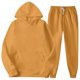 thumbnail image 1 of Mens Hooded Sports Tracksuit Unisex Two-Piece Running Outfits Long Sleeve Pullover Hoodies Sweatshirt+Sweatpants Set XL, 1 of 5