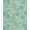 Turquoise Blue Yellow, Pattern 17, variant on ODIKA 8'x10' Washable Area Rug Turtle Cartoon Ocean Animal With Nautical Border Whale And Sea Playful for King Size Bedroom Under Bed, Master Suite, Non-Shedding, Easy Care