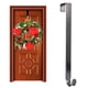 thumbnail image 2 of Guirnalda Hanger Hook Negro Premium sobre la puerta Metal Sided Wreath Hanger Cocina Colgante Gancho de almacenamiento, 2 of 6