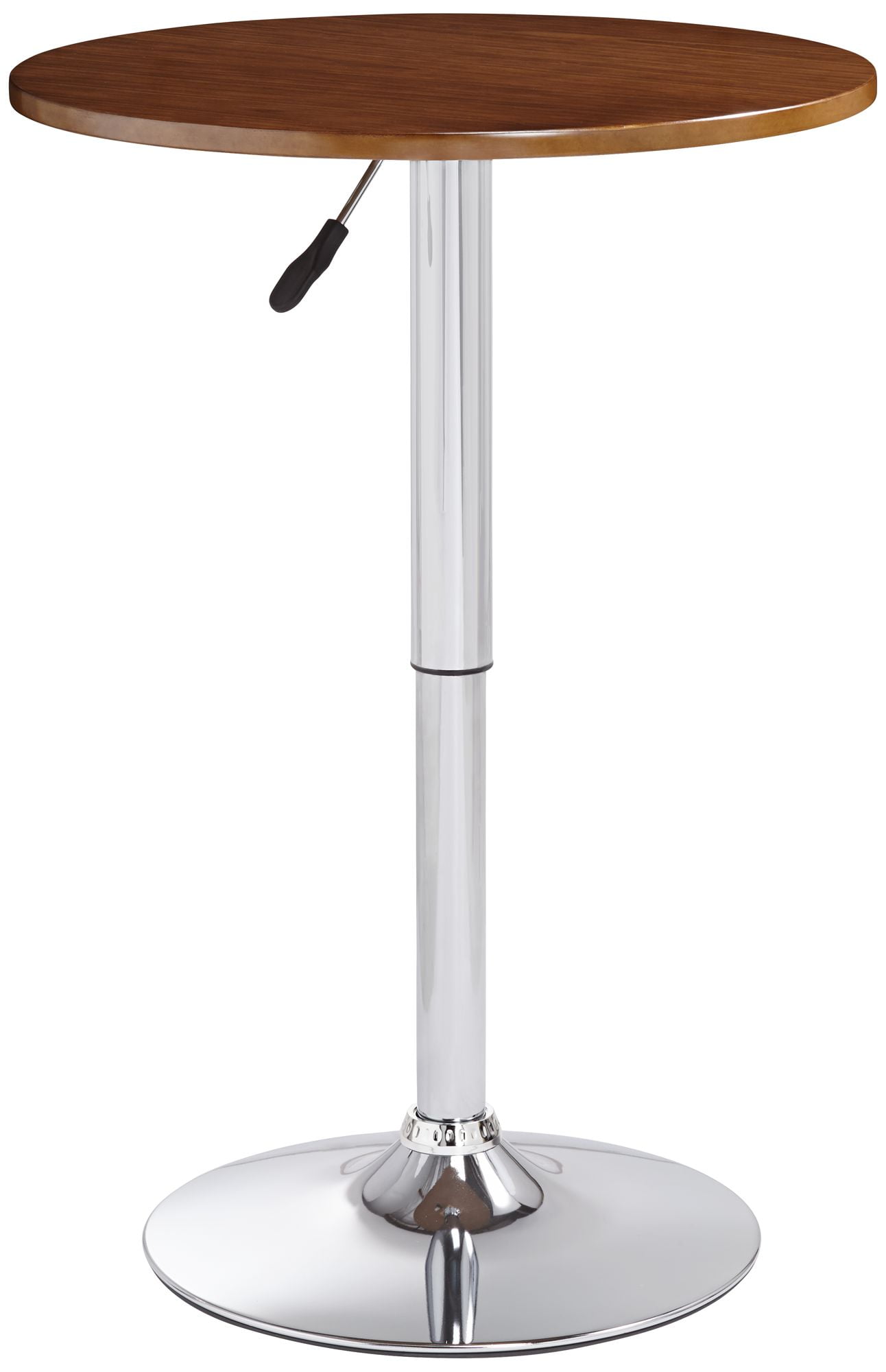 belham white atticus farm table on Armen Living Bentley 23 1 2 Wide Wood And Chrome Adjustable Pub Table Walmart Com Walmart Com