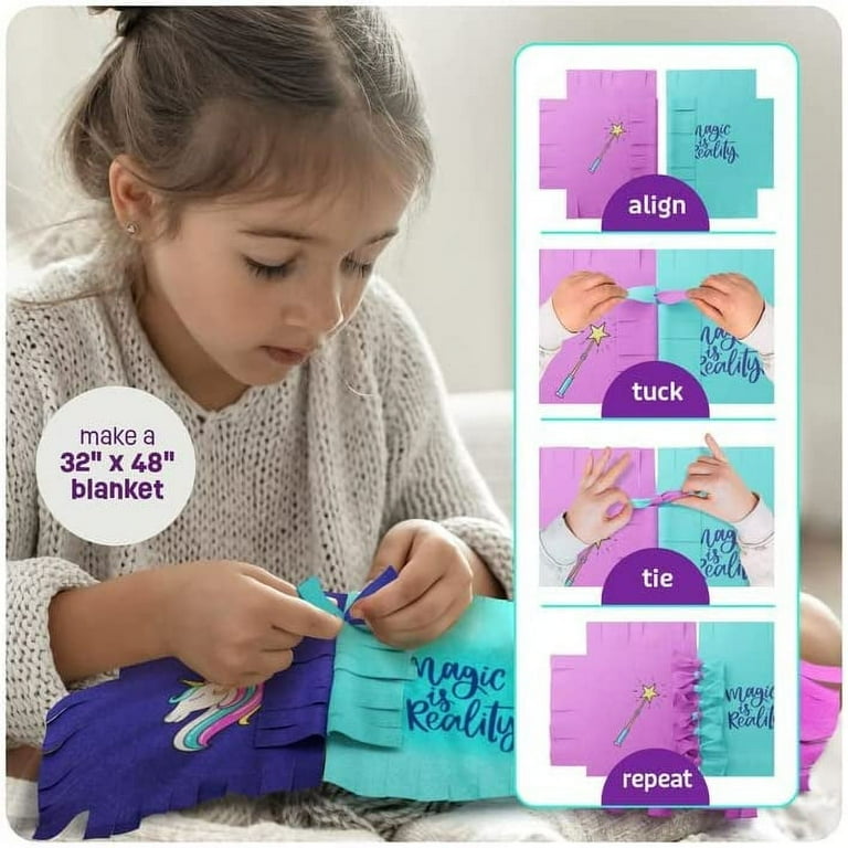 Fleece blanket craft sale
