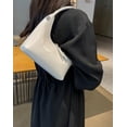 thumbnail image 2 of Kukuzhu Hobo Bag Women Leather Tote Bag Chic Top Handle Bag Purse, 2 of 5