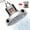 Silver, variant on 20-Stage Filtered Shower Head, 6-Inch Rain Shower Head with Built-in Hard Water Filter, Removes Heavy Metals, High Pressure 7 Spray Modes, Adjustable Angle, Water Saving, Silver