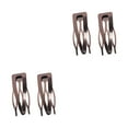 thumbnail image 2 of fastboy Hair Ornaments Sturdy Simple Styling Tools Side Clip Snap Fastener Clip Light Black 2Set, 2 of 6