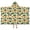 Tractor and Pumpkins, variant on Tractor and Pumpkins Cream Pattern Teens Hooded Bath Towel Wrap for Ages 3 To 12,Quick Dry Lightweight Soft Microfiber Bath Beach Pool,50"x30"