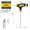 3, variant on T-Type Flat Ball Hex Wrench Extended Handle for Tight Spaces
