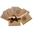 thumbnail image 4 of FUTUREORYY 36Pcs Kraft Paper Thank You Card Set for Wedding Graduation Light Brown Greeting Cards, 4 of 7