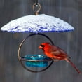 thumbnail image 6 of Mosaic Birds Petite Glass Baffle Dome, M383-200-68, 11 Inch wide, Fading Sunset, 6 of 6