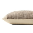 thumbnail image 2 of Loloi PLL0183 Brown / Ivory 16'' x 26'' Decorative Pillow, 2 of 3
