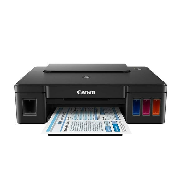 Canon Pixma G1110 - Impresora de Inyección de Tinta Continua, Mediano, Negro (Reacondicionado)